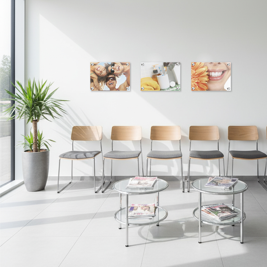 Fine-Art-Print hinter Acrylglas in DIN A3