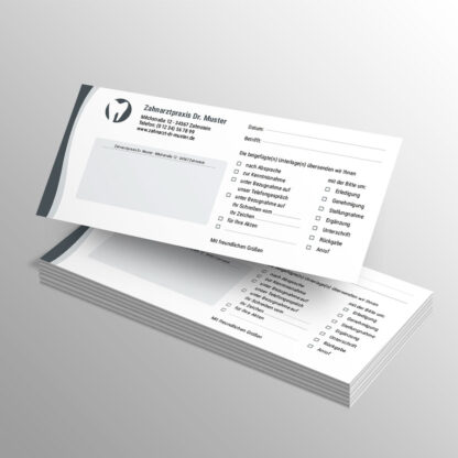 Kurzmitteilungen, 100 Blatt – Bild 2