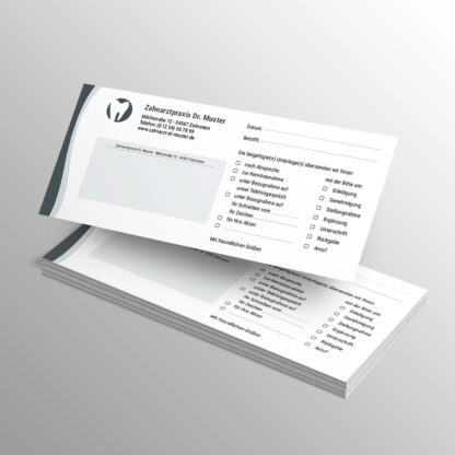 Kurzmitteilungen, 50 Blatt – Bild 2