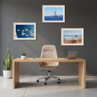 Poster mit Rahmen, DIN A3