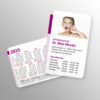 Taschenkalender 2025, abgerundete Ecken – Bild 6