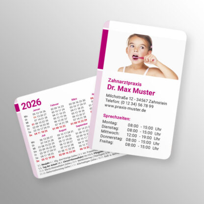 Taschenkalender 2026, abgerundete Ecken – Bild 7