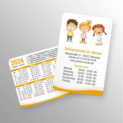 Taschenkalender 2026, abgerundete Ecken – Bild 4